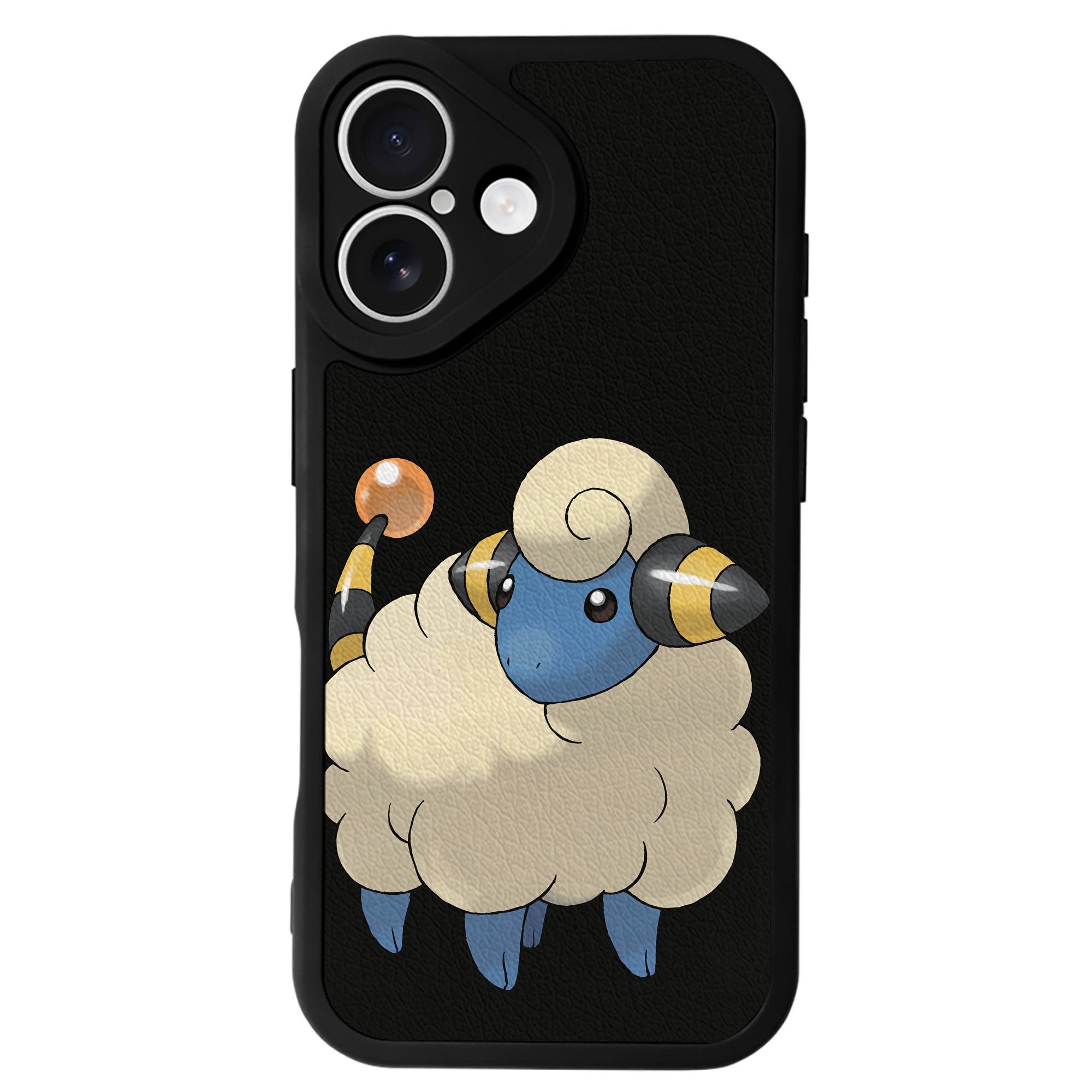 （画像用） ポケットモンスター Pokémon 【iPhone 16シリーズ対応】シリコンスマホケース（レザー調） 材質：シリコン